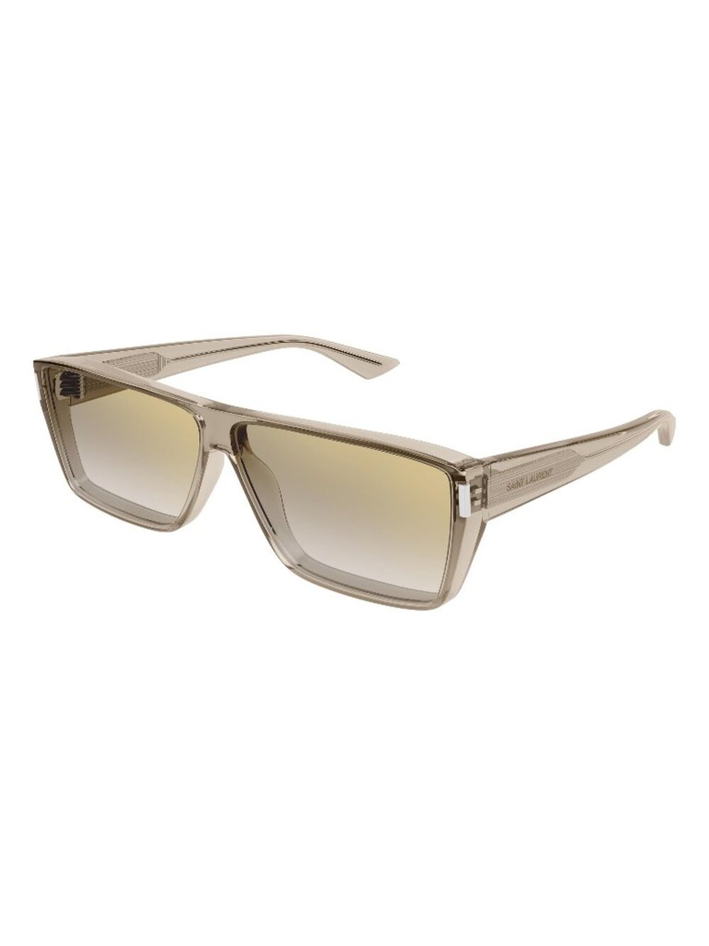 New Saint Laurent Unisex Sunglasses Yellow Acetate Frame SL 757 003 64